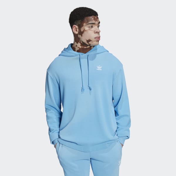 Pale blue adidas hoodie store
